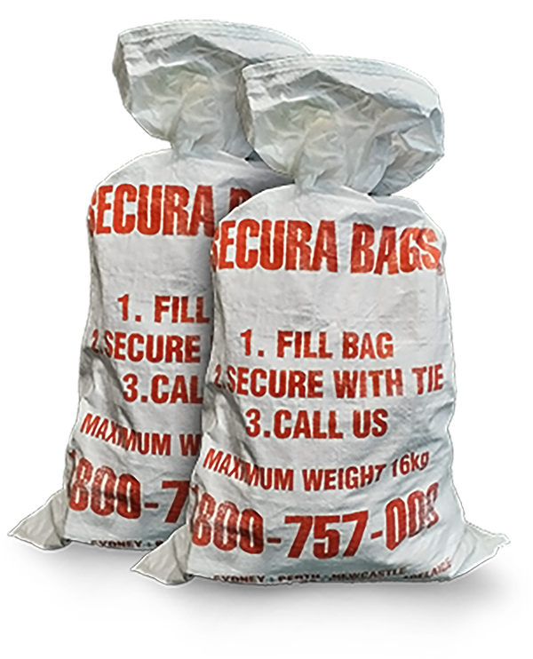 confidential waste bags